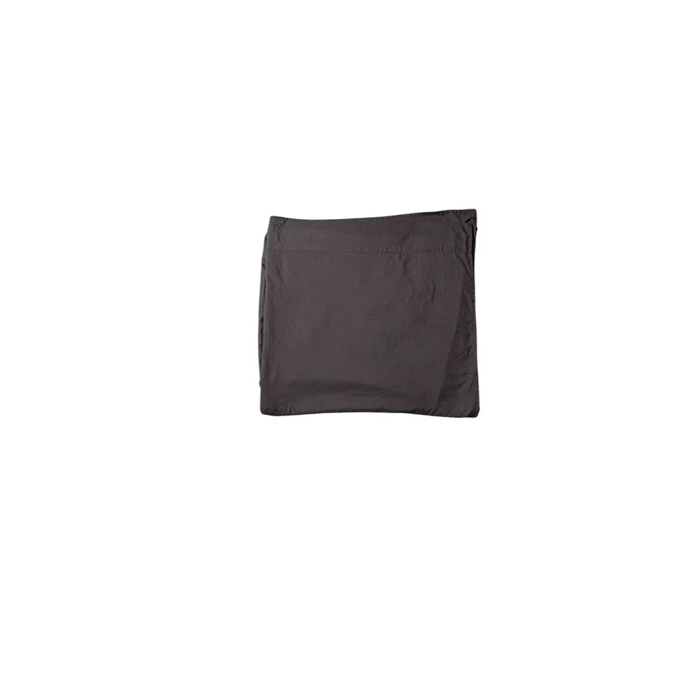 iEnjoy Home King Size Flat Sheet Cooling Microfiber Chocolate Dark Brown Bedding